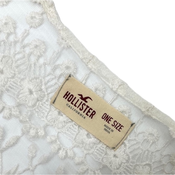 Fringe Kimono Wrap Cardigan White Knit Crochet Lace Gypsy Spell Boho Festival - Picture 7 of 13